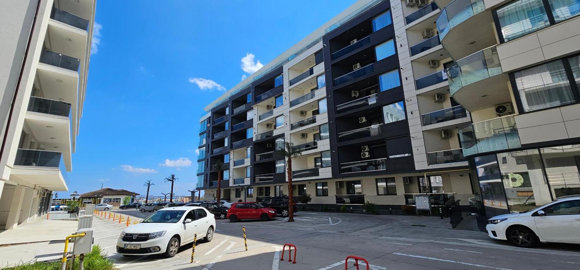 Năvodari Luxury Aparthotel Promenada In Building Stefan Prima Linie La Mare מראה חיצוני תמונה